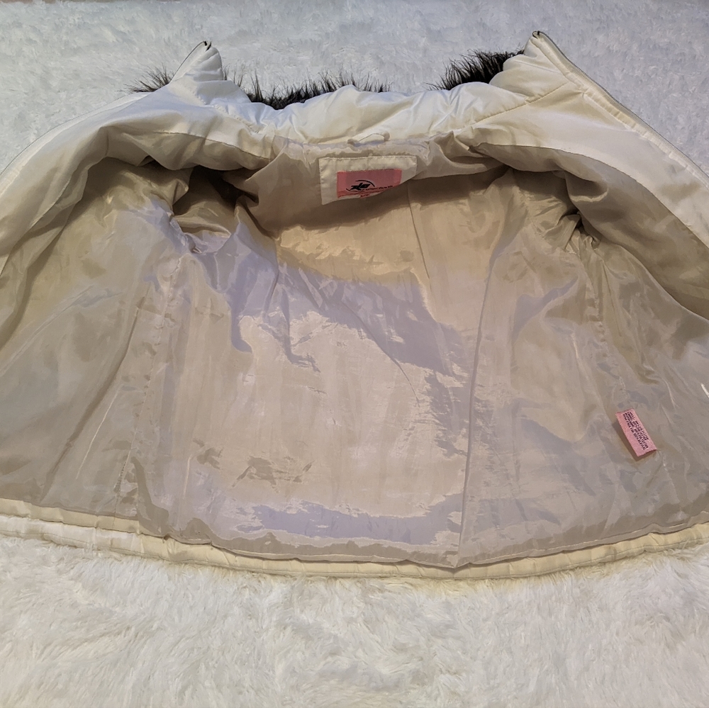 Kc collections White winter kids coat - Picture 14 of 16